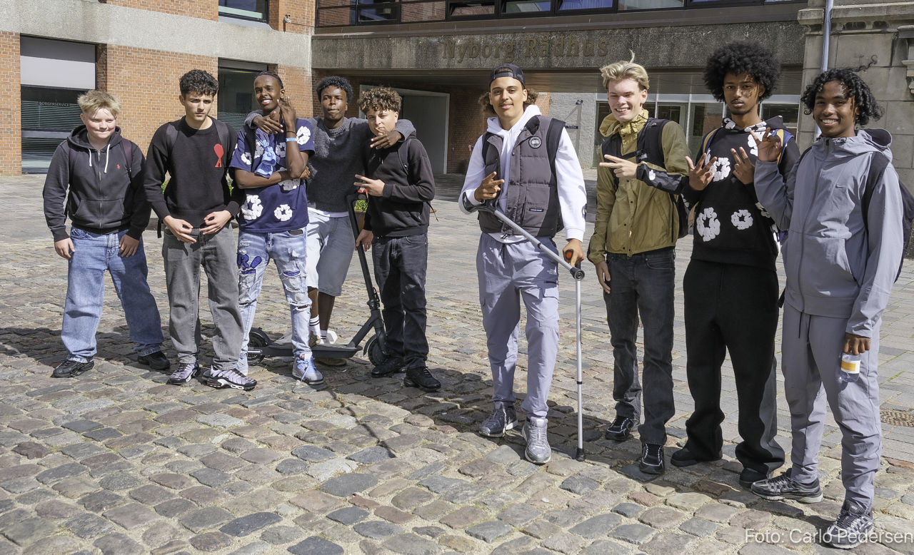 Unge mennesker på Torvet