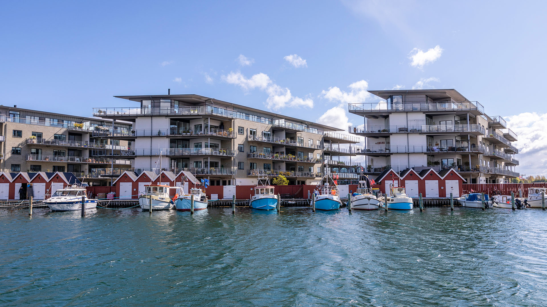 Havnelejligheder ved Nyborg Marina