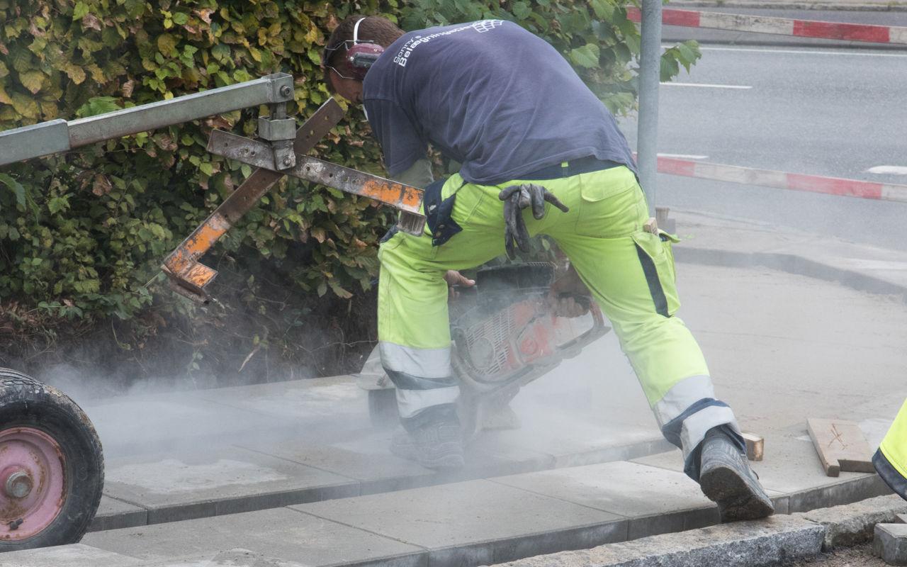 Miljøpåvirkning fra pladevibrator