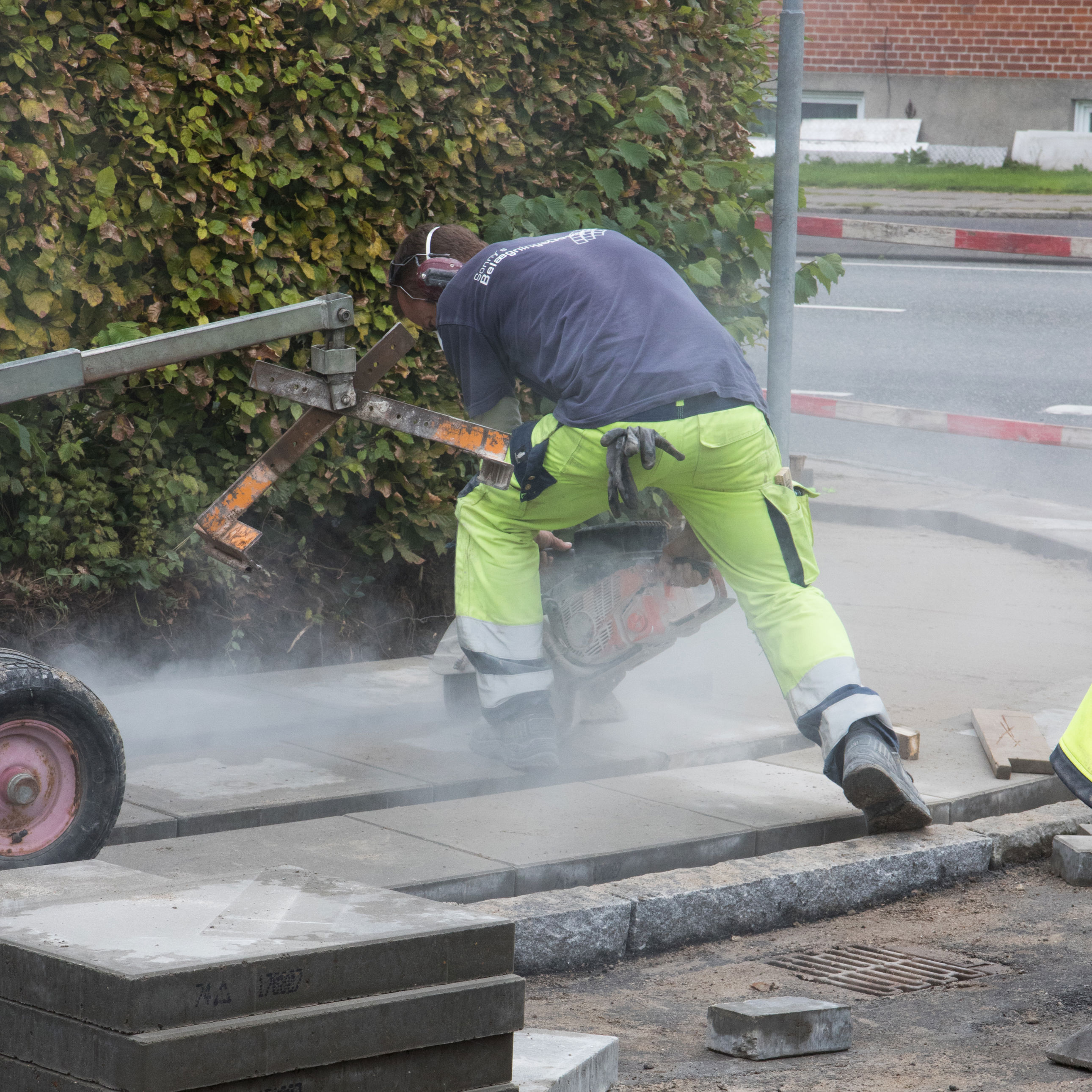 Miljøpåvirkning fra pladevibrator