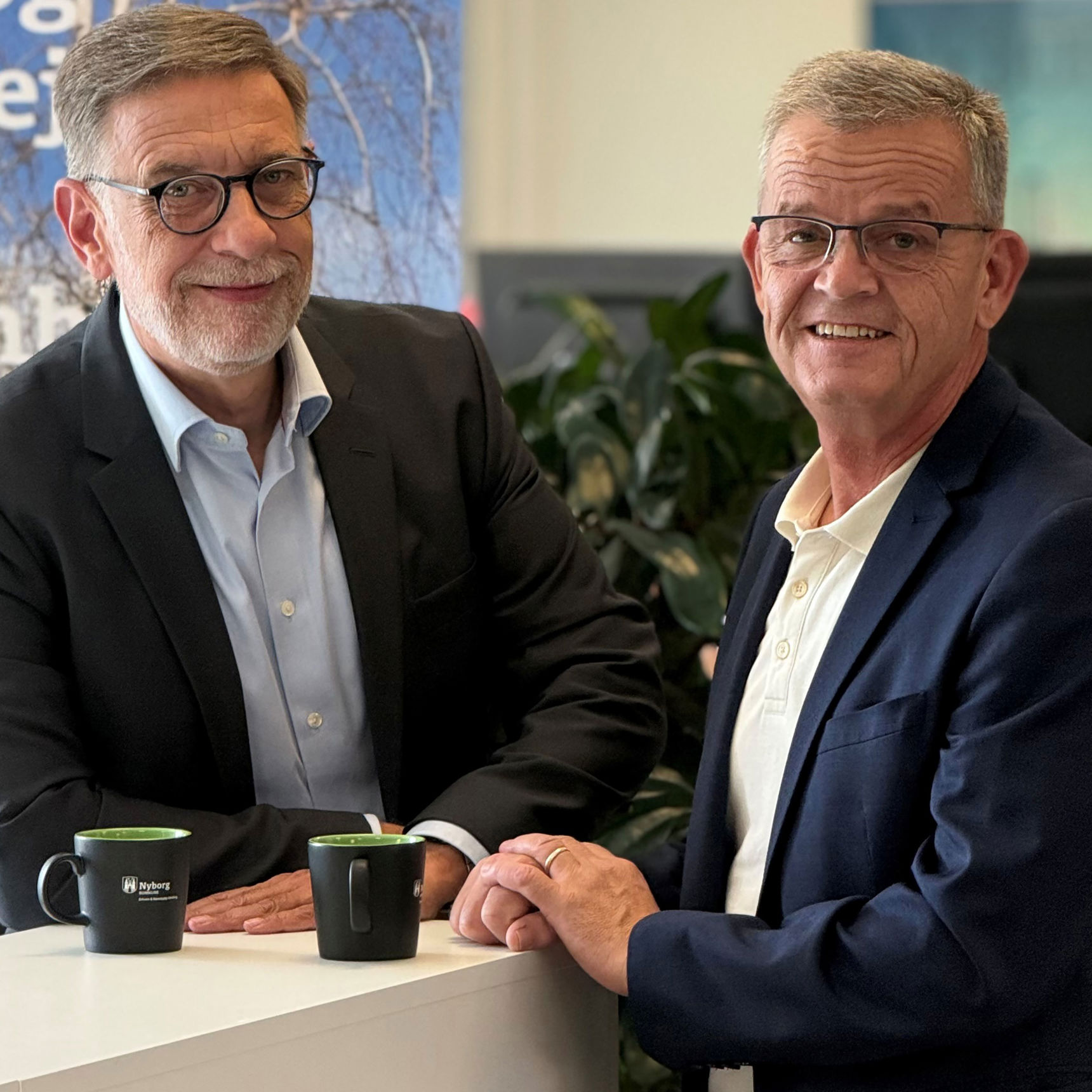 Erhversvkonsulenterne Stig Bøgh og Lars Almind Knudsen