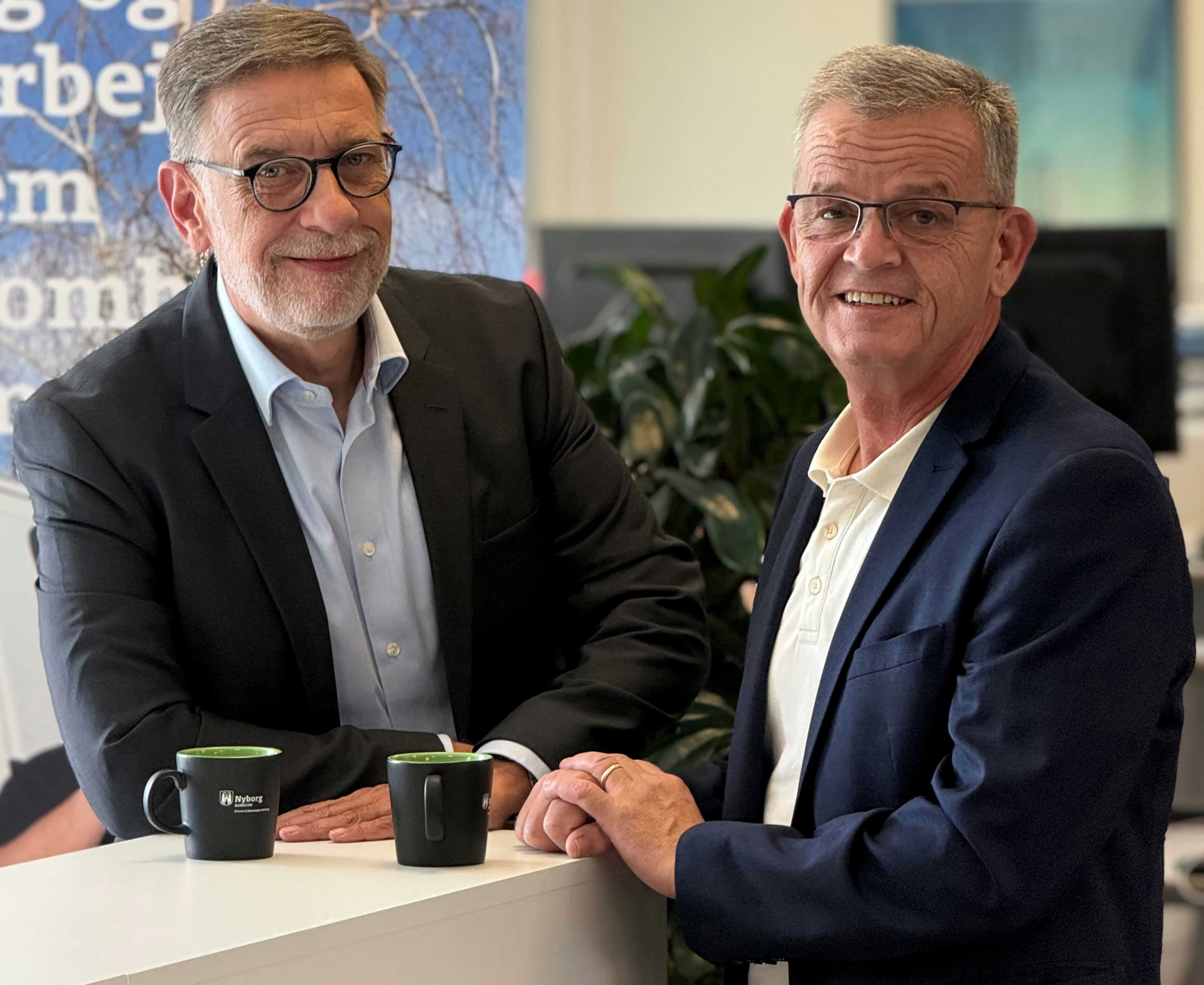 Erhversvkonsulenterne Stig Bøgh og Lars Almind Knudsen