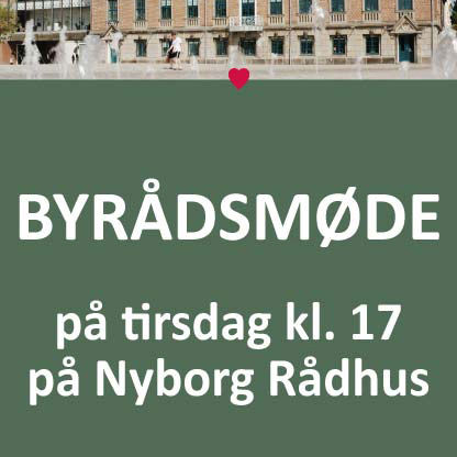 Plakat for byådsmøde