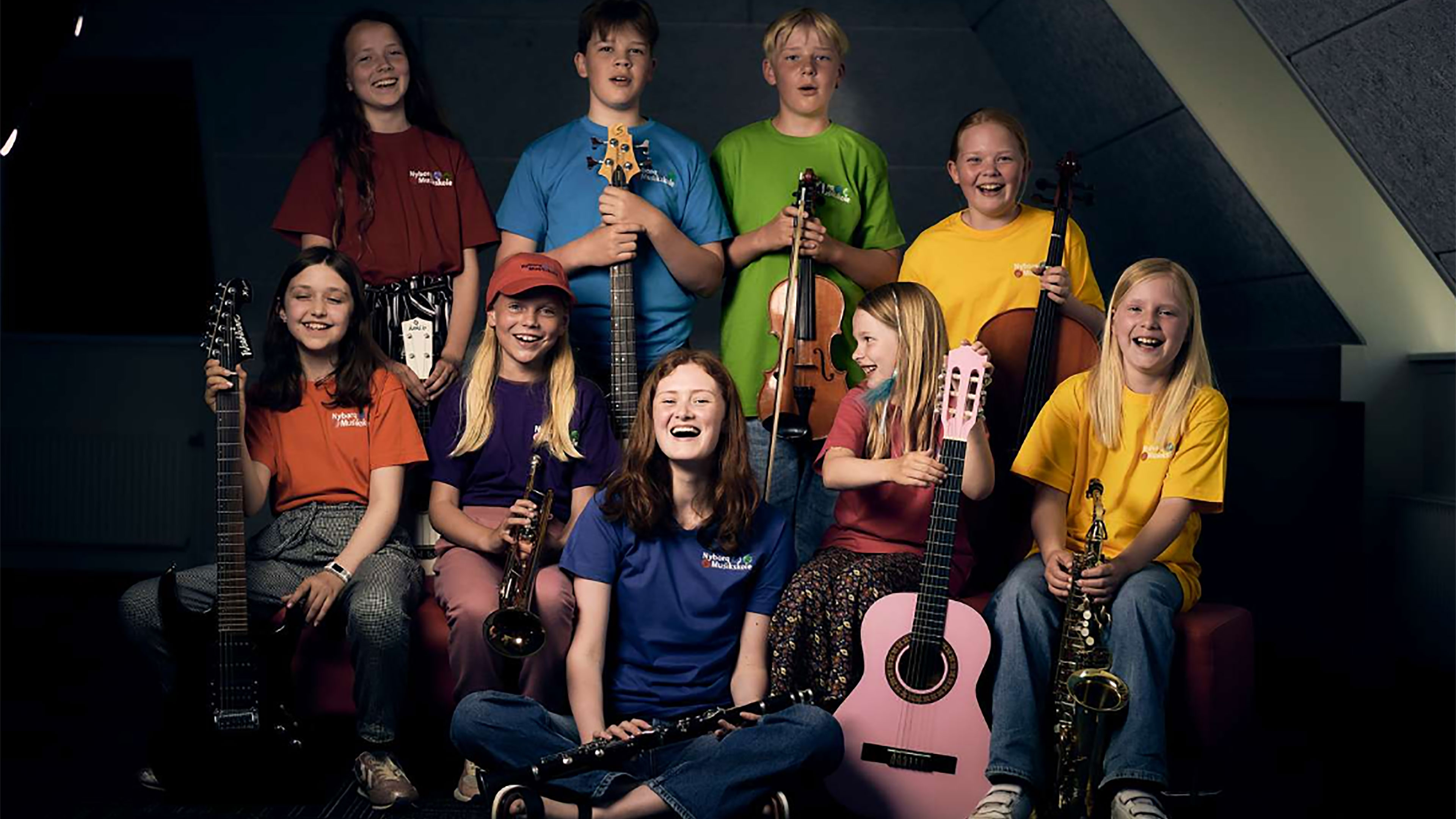 Samspilshold fra Nyborg Musikskole